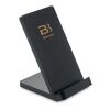 Bamboo wireless charge stand 5W black | No Branding | not available | not available