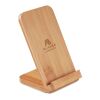 Bamboo wireless charge stand 5W wood | No Branding | not available | not available