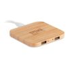 Bamboo wireless charge pad 5W wood | No Branding | not available | not available