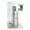 Thermos flask  1 liter matt silver | No Branding | not available | not available | not available