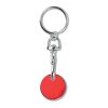 Key ring token (€uro token) red | No Branding | not available | not available
