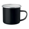 Enamel metal mug 350 ml black | No Branding | not available | not available | not available