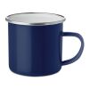 Enamel metal mug 350 ml blue | No Branding | not available | not available | not available
