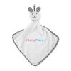 Plush rabbit design baby towel white | No Branding | not available | not available | not available