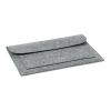 15 inch Felt laptop pouch grey | No Branding | not available | not available | not available