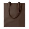 180gr/m² cotton shopping bag Chocolate | No Branding | not available | not available | not available