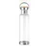 Tritan 800ml bottle bamboo top transparent | No Branding | not available | not available | not available