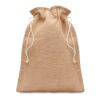 Medium jute gift bag 25 x 32cm beige | No Branding | not available | not available | not available