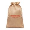 Large jute gift bag beige | No Branding | not available | not available | not available