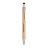 Bamboo stylus pen blue ink wood | No Branding | not available | not available