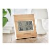 Weather station bamboo front wood | No Branding | not available | not available