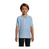 SUMMER II KIDS Polo 170g Sky Blue Pique | XXL | No Branding | not available | not available | not available