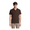 SPRING II MEN Polo 210g Chocolate | XXL | No Branding | not available | not available | not available