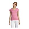 MOON WOMEN'S V-NECK T-SHIRT Orchid Pink | M | No Branding | not available | not available | not available