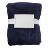 Flannel fleece (280 gr/m²) blanket Sean blue | No Branding | not available | not available