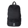 RPET polyester multi-functional backpack Sebastian black | No Branding | not available | not available