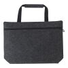 RPET felt document bag Scarlett dark grey | No Branding | not available | not available
