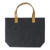 RPET felt shopping bag Hunter grey | No Branding | not available | not available