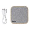 Bamboo wireless charger Moses grey | No Branding | not available | not available