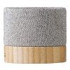 Bamboo wireless speaker Cory grey | No Branding | not available | not available