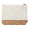 Cotton (220 gr/m2) cosmetic bag Teagan khaki | No Branding | not available | not available