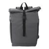 RPET polyester (600D) rolltop backpack Evie grey | No Branding | not available | not available