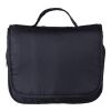 Polyester (210D) travel toiletry bag Merrick black | No Branding | not available | not available