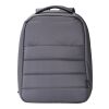RPET polyester (300D) anti-theft laptop backpack Calliope grey | No Branding | not available | not available