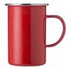 Enamel mug (550 ml) Ayden red | No Branding | not available | not available