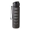 RPET drinking bottle (1000 ml) Brinley black | No Branding | not available | not available