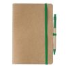 Recycled carton notebook (A5) Theodore green | No Branding | not available | not available
