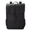 RPET Polyester (300D) flap backpack Lyric black | No Branding | not available | not available