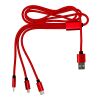 Nylon charging cable Felix red | No Branding | not available | not available