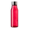 Glass and stainless steel bottle (500 ml) Andrei red | No Branding | not available | not available
