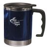 Stainless steel and AS double walled mug Gabi black | No Branding | not available | not available