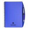 PP notebook with ballpen Solana blue | No Branding | not available | not available