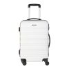 Trolley with four spinner wheels Serafina white | No Branding | not available | not available