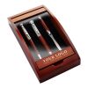 Rosewood writing set Paulette brown | No Branding | not available | not available