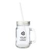 Glass mason jar Sakina neutral | No Branding | not available | not available
