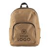 Laminated paper (80 gr/m²) cooler backpack Maddie brown | No Branding | not available | not available