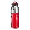 PS and stainless steel bottle Emberly red | No Branding | not available | not available