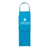 Apron Misty, cotton (180 gr/m²) light blue | No Branding | not available | not available