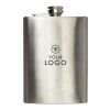 Stainless steel hip flask Benedict silver | No Branding | not available | not available