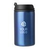 Stainless steel double walled cup Gisela cobalt blue | No Branding | not available | not available