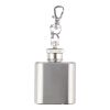 Stainless steel hip flask Julia silver | No Branding | not available | not available