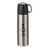 Stainless steel double-walled flask Jan silver | No Branding | not available | not available