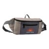 Polyester (600D) waist bag Fabienne taupe | No Branding | not available | not available