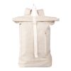 Hemp (280 gr/m2) roll-top backpack Margarete khaki | No Branding | not available | not available