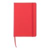 PU notebook (A5) Bradley red | No Branding | not available | not available