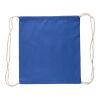 Oeko-Tex cotton (140 gsm) drawstring backpack Bridget blue | No Branding | not available | not available